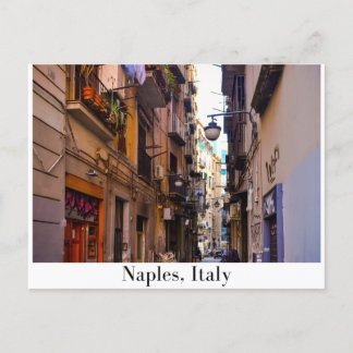 Neapel Alley (Neapel, Italien) Vykort