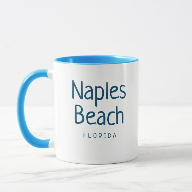 Neapel Beach Florida Coffee Mugg (Vänster)
