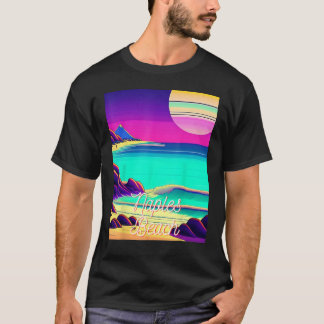 Neapel Beach Florida Parasdise Retro Vintage T Shirt
