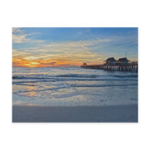 Neapel Beach Pier, Florida, Sunset