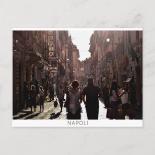 Neapel Byggnad (Napoli) vykort