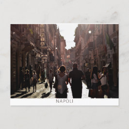 Neapel Byggnader (Napoli) Inbjudan Vykort