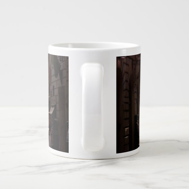 Neapel Byggnader (Napoli) Jumbo Mugg (Baksidan)