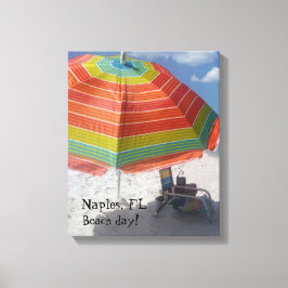Neapel, FL Beach day Colorful Beach Bild