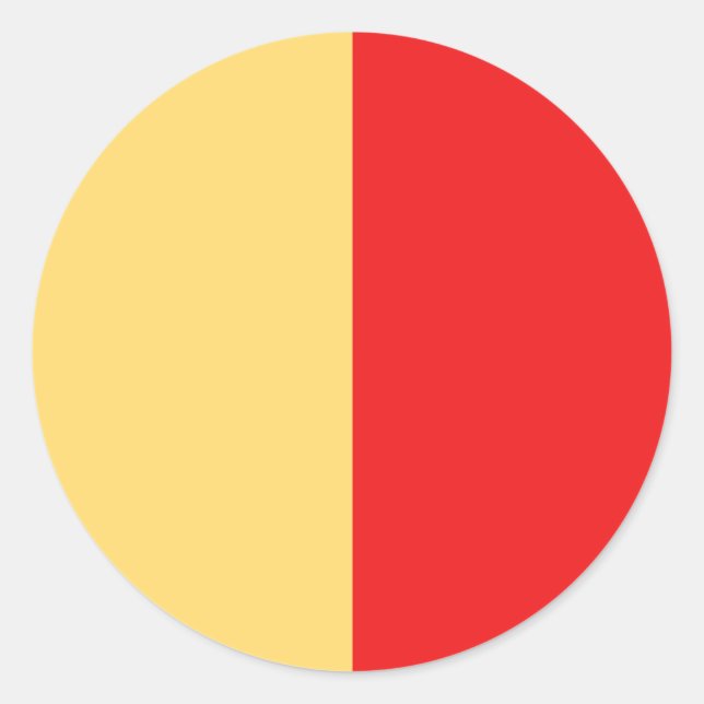 Neapel flagga runt klistermärke (Framsida)