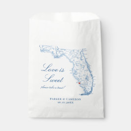 Neapel Florida Elegant Karta Bröllop