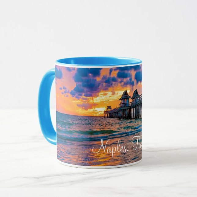 Neapel, Florida-scenen Mugg (Framsida vänster)