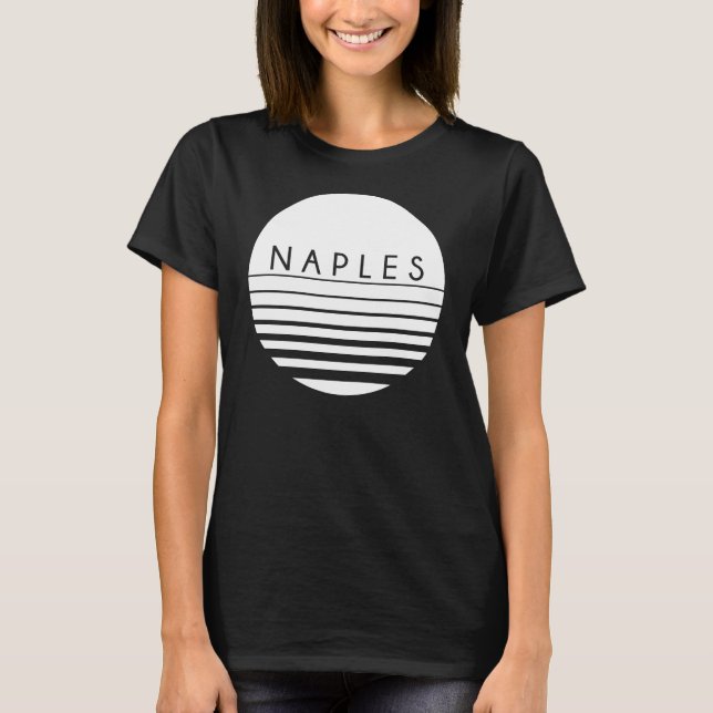 Neapel, Florida sunset T-shirt (Framsida)