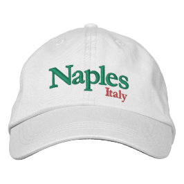Neapel Italien City Pride Broderad Keps