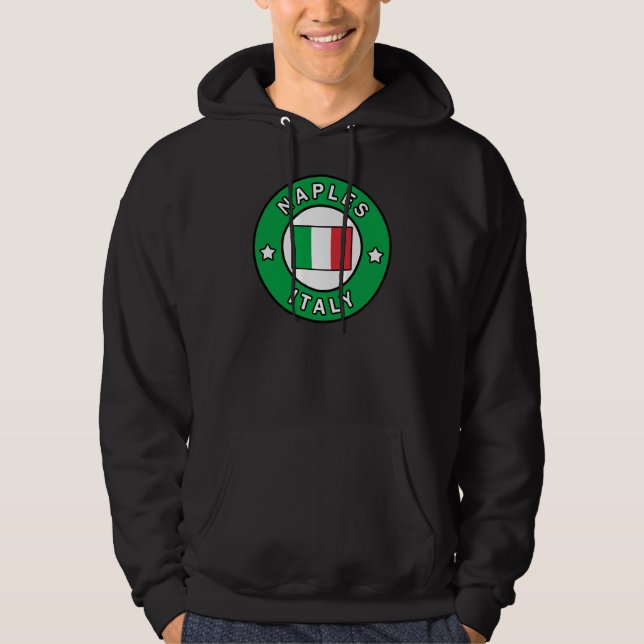 Neapel-Italien Hoodie (Framsida)