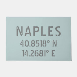 Neapel Italien Latitude- och longitudkoordinater