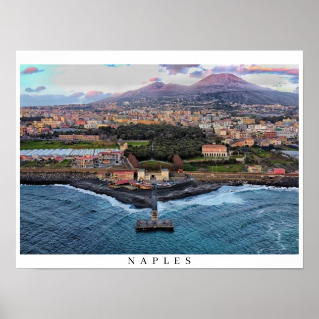 Neapel Italien Poster (Framsidan)