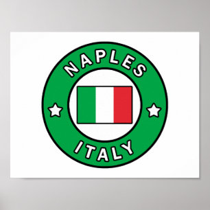 Neapel-Italien Poster