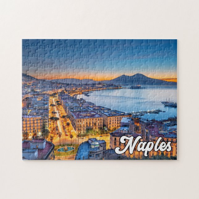 Neapel, Italien Pussel (Horisontell)