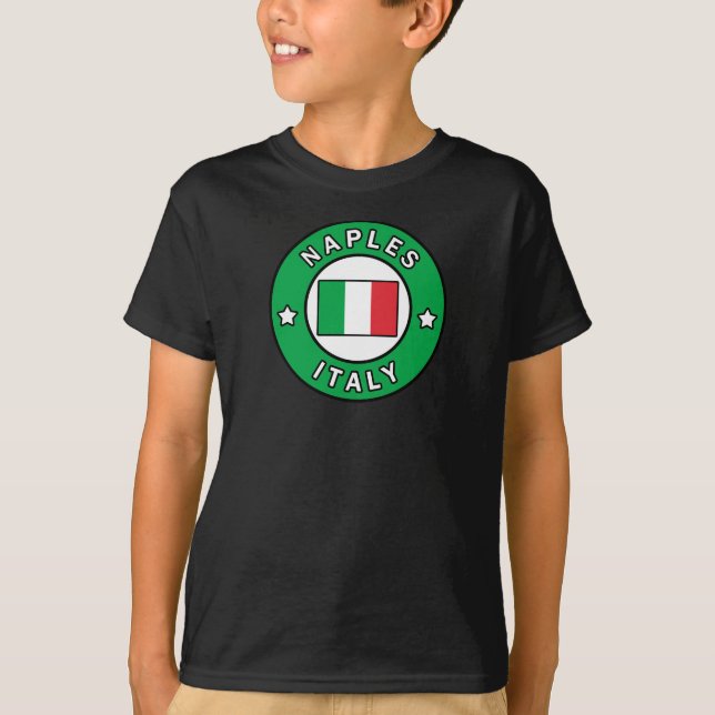 Neapel-Italien T Shirt (Framsida)