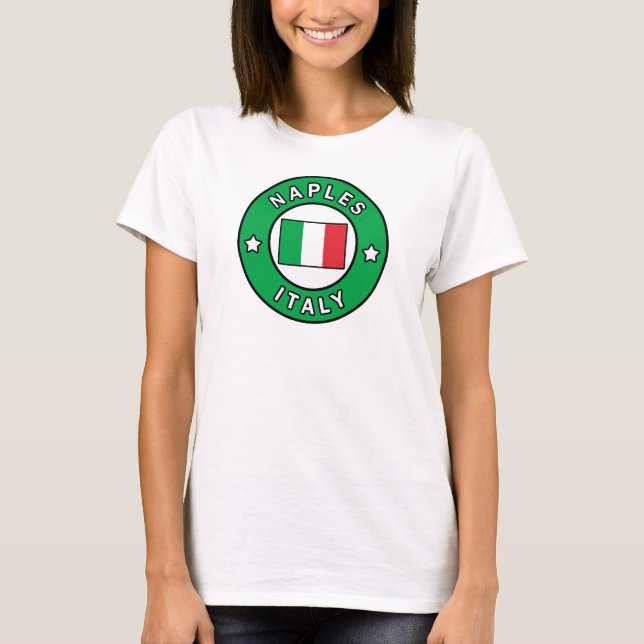 Neapel-Italien T Shirt (Framsida)