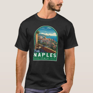 Neapel Italien Travel Art Vintage T Shirt