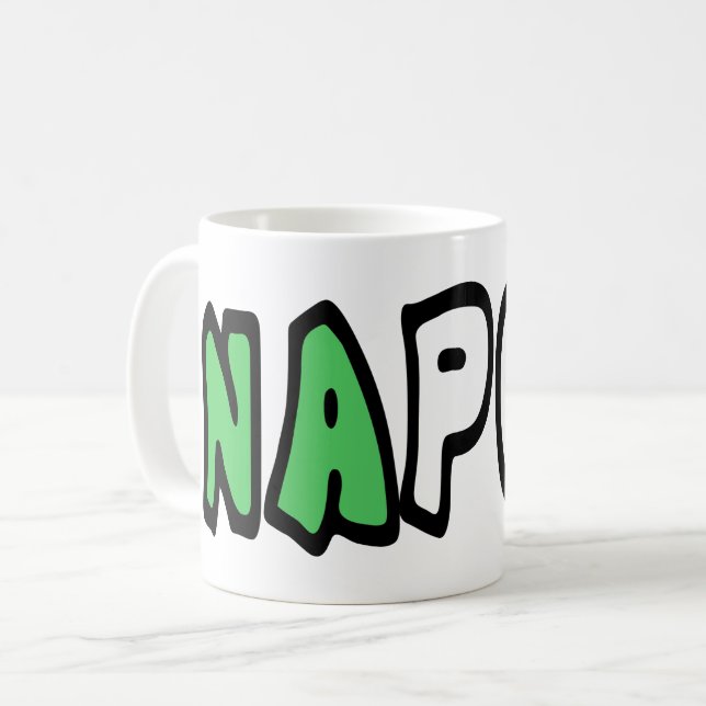 Neapel Kaffemugg (Framsida vänster)