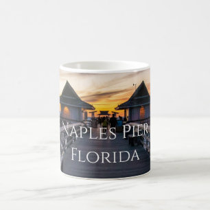 Neapel Pier Florida Beach Ocean Novelty Kaffemugg