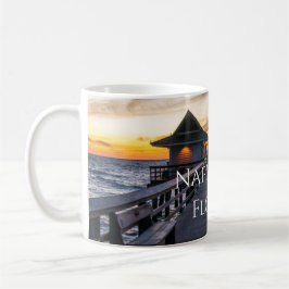 Neapel Pier Florida Beach Ocean Novelty Kaffemugg