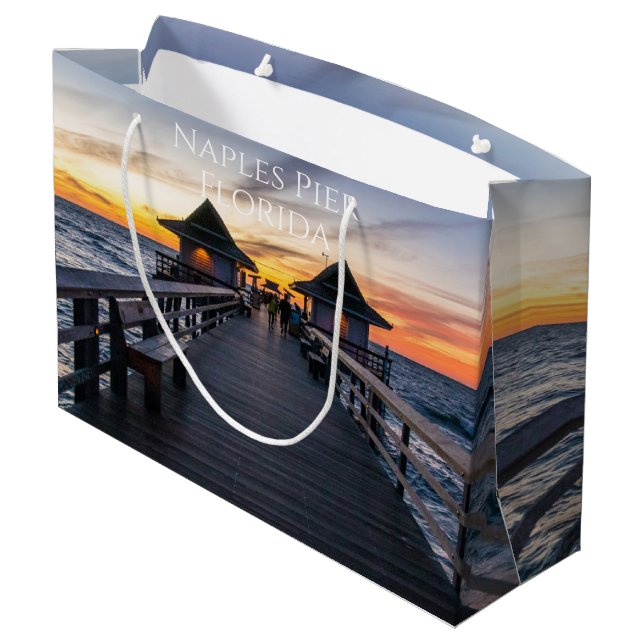 Neapel Pier Florida Gift Bag (Baksidan Vinklad)