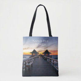 Neapel Pier Florida Travel Vacation Tygkasse