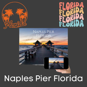 Neapel Pier i Florida Poster