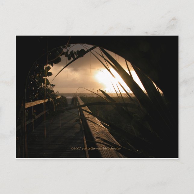 Neapel Sunset Vykort (Framsida)