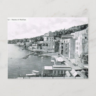 Neapel, Veduta di Posillipo 1908 Vykort