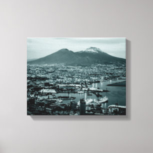 Neapel Vesuvius Canvastryck