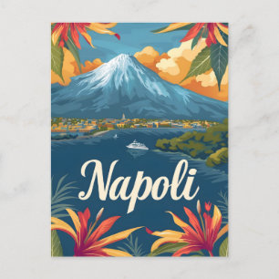 Neapel Vesuvius Vykort