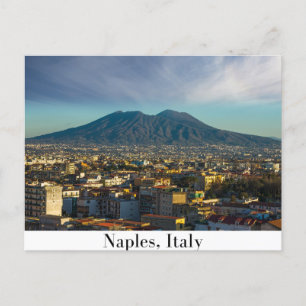 Neapel, vykort för Italien