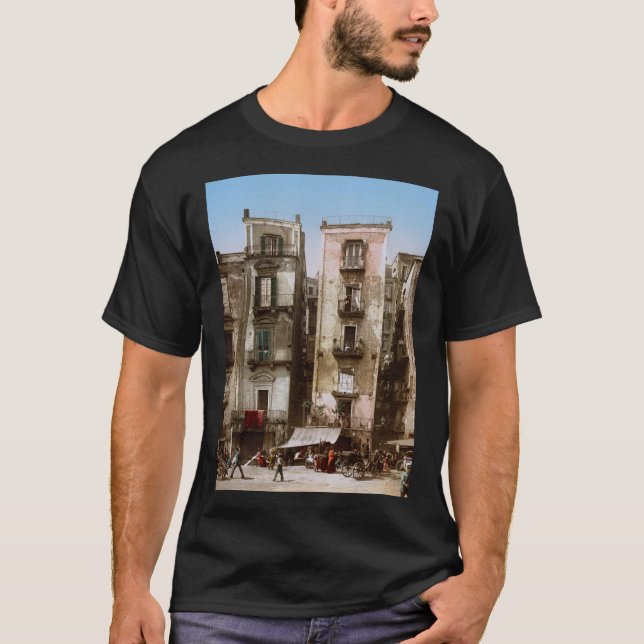 Neapelströmmar, Italien omkring 1900 T Shirt (Framsida)