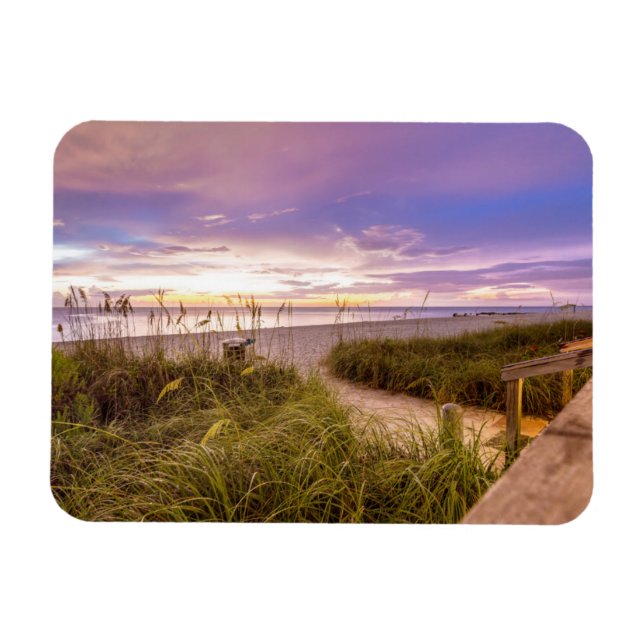 Neaples Beach Florida Magnet (Horisontell)
