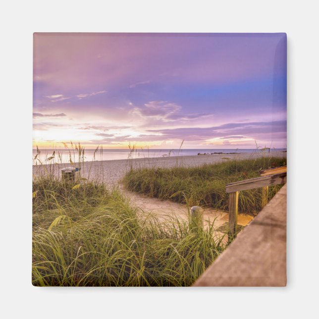 Neaples Beach Florida Magnet (Framsidan)