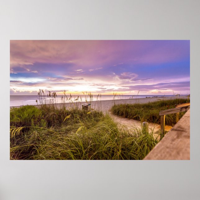 Neaples Beach Florida Poster (Framsidan)