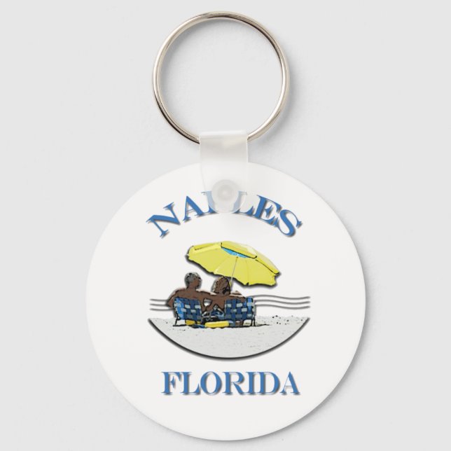 Neaples Florida Keychain Nyckelring (Framsida)