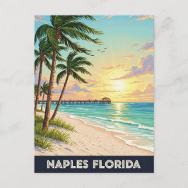 Neaples Florida Travel Vykort
