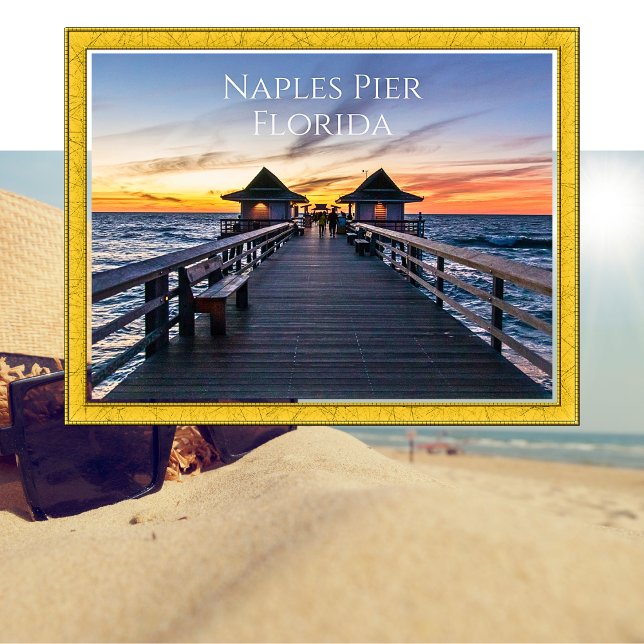 Neaples Pier Florida Poster (Naples Pier Florida Poster)