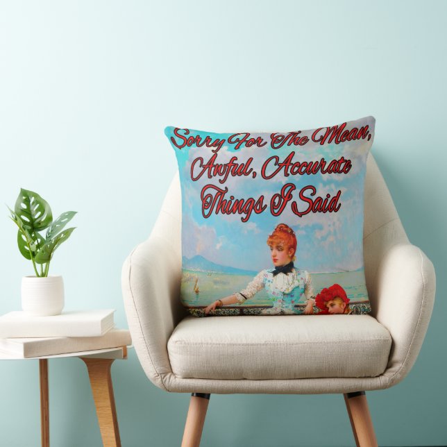 Neapolitan Beauties från Vittorio Matteo Corcos Kudde (Stol)