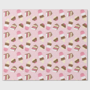 Neapolitan Cake & Ice Cream Presentpapper