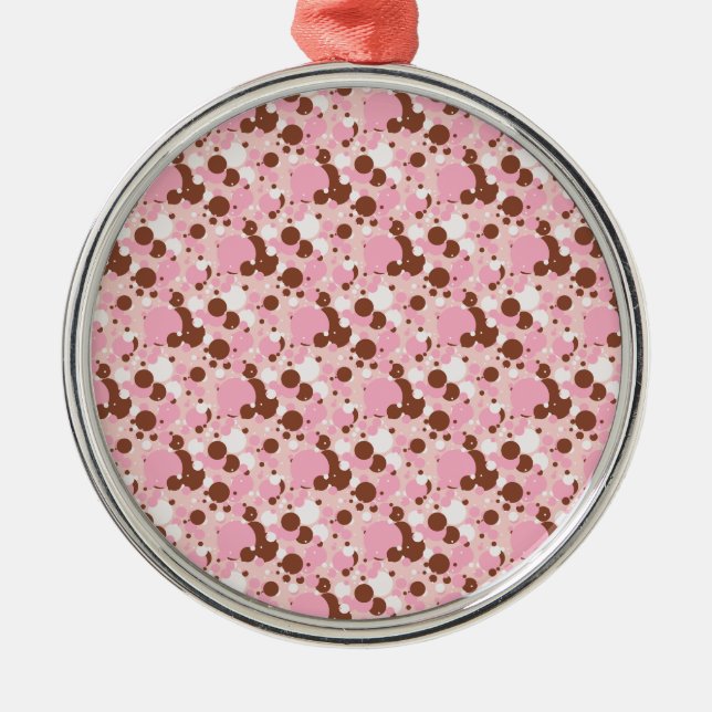 Neapolitan Dots 01-Lt Rosa-PREM ROUND ORNAMENT (Framsidan)