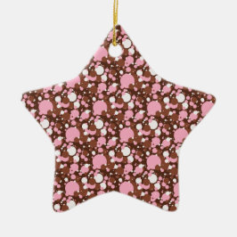 Neapolitan Dots 03 Brown M-STAR ORNAMENT