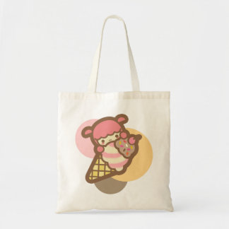 Neapolitan glass cone cherry söt kawaii pet tygkasse