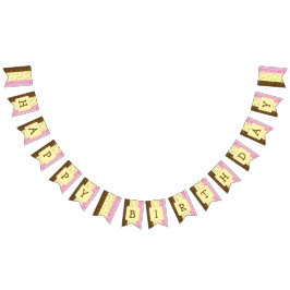 Neapolitan Ice Cream Chemistry Party Banner Vimplar