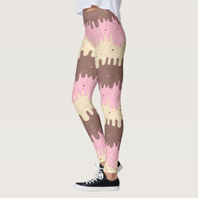 Neapolitan Ice Cream Leggings (Vänster)