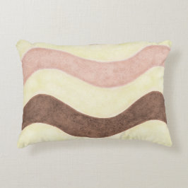Neapolitan Ice Cream mönstrad Prydnadskudde