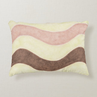 Neapolitan Ice Cream mönstrad Prydnadskudde