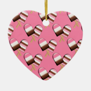 Neapolitan Ice Cream Pub 01-HEART ORNAMENT