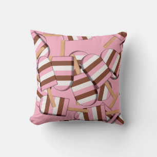 Neapolitan Ice Cream Pub 04-Sq Dekorativ kudde